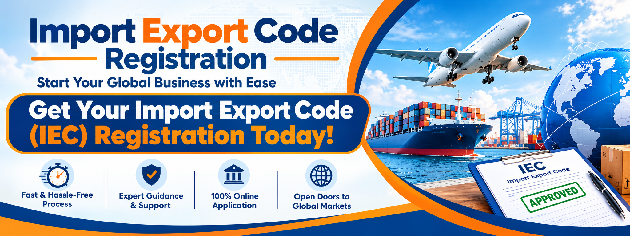 Import Export Banner